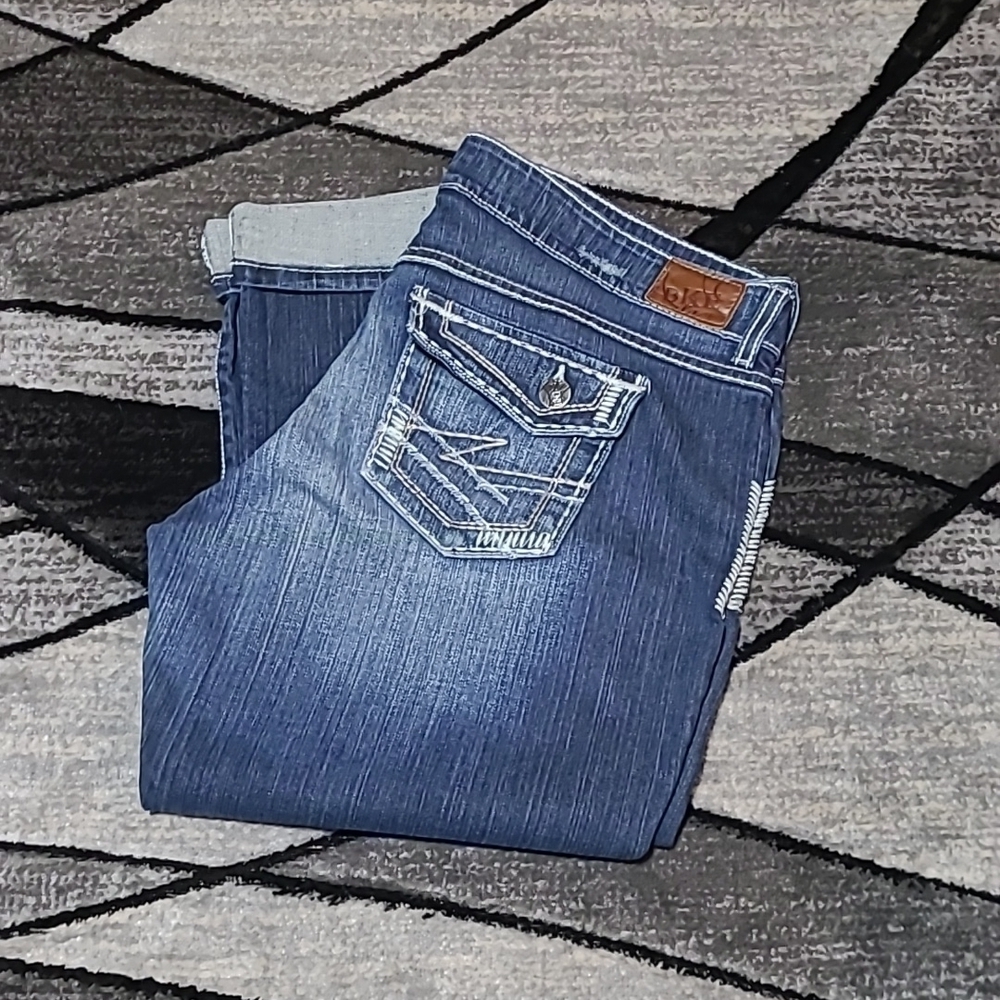 BKE CULTURE CROP DENIM JEAN
